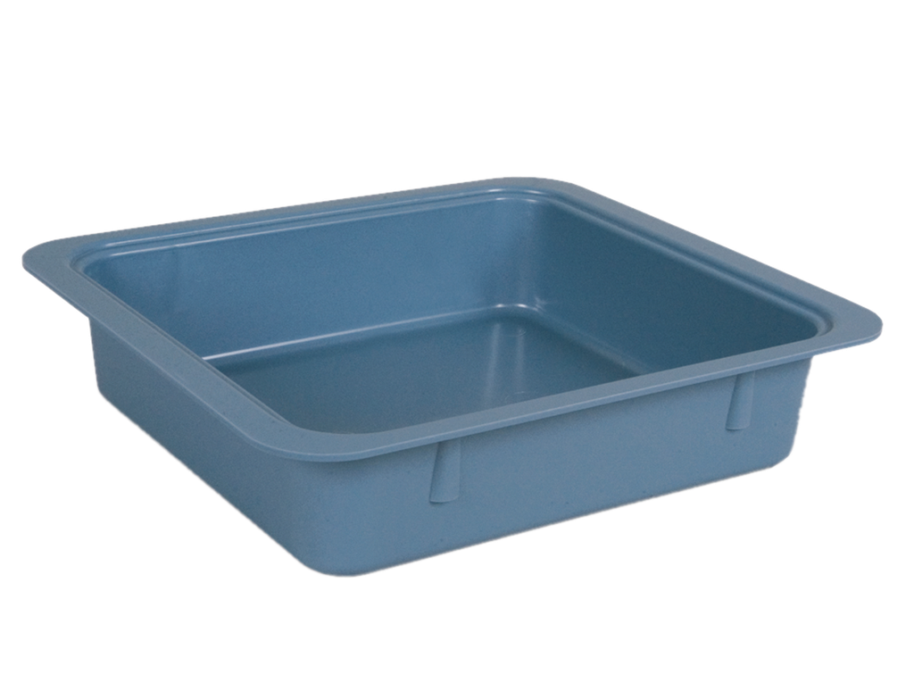 Empty material containers without accessories (31.1 centimeters x 27.6 centimeters x 7.0 centimeters) blue - ZIRC - Delynov