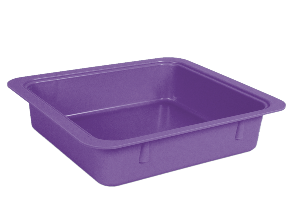 ZIRC - Delynov Purple Neon Material Tubs without Accessories (31.1 centimeters x 27.6 centimeters x 7.0 centimeters)