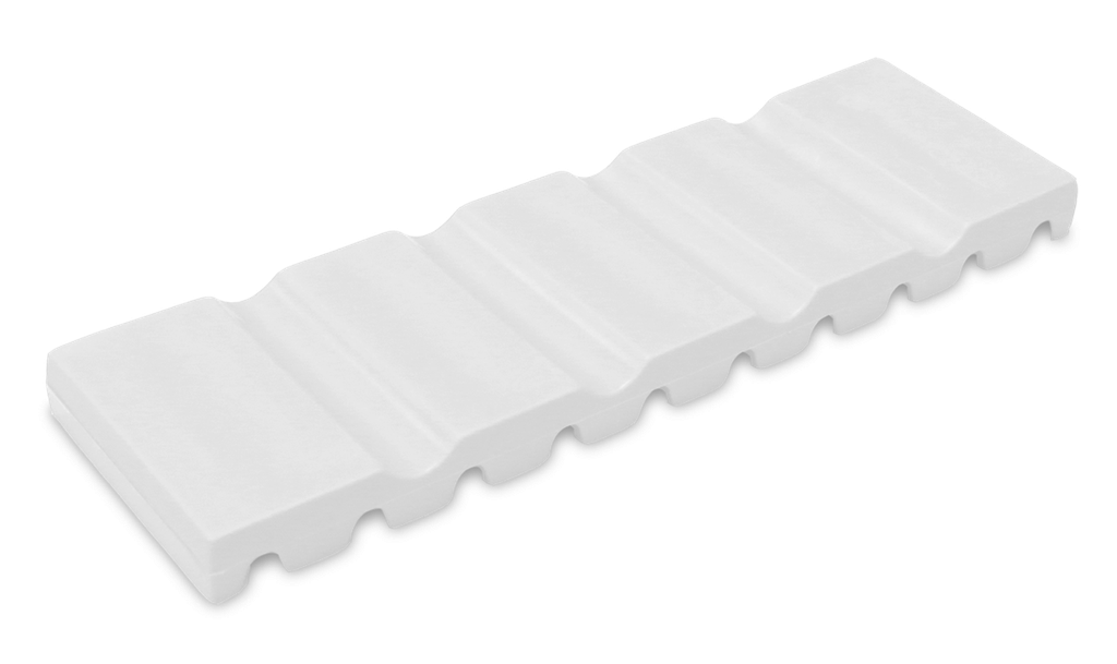 Tapis à instruments (17,2 x 5,1 x 1,0 cm) blanc - ZIRC - Delynov