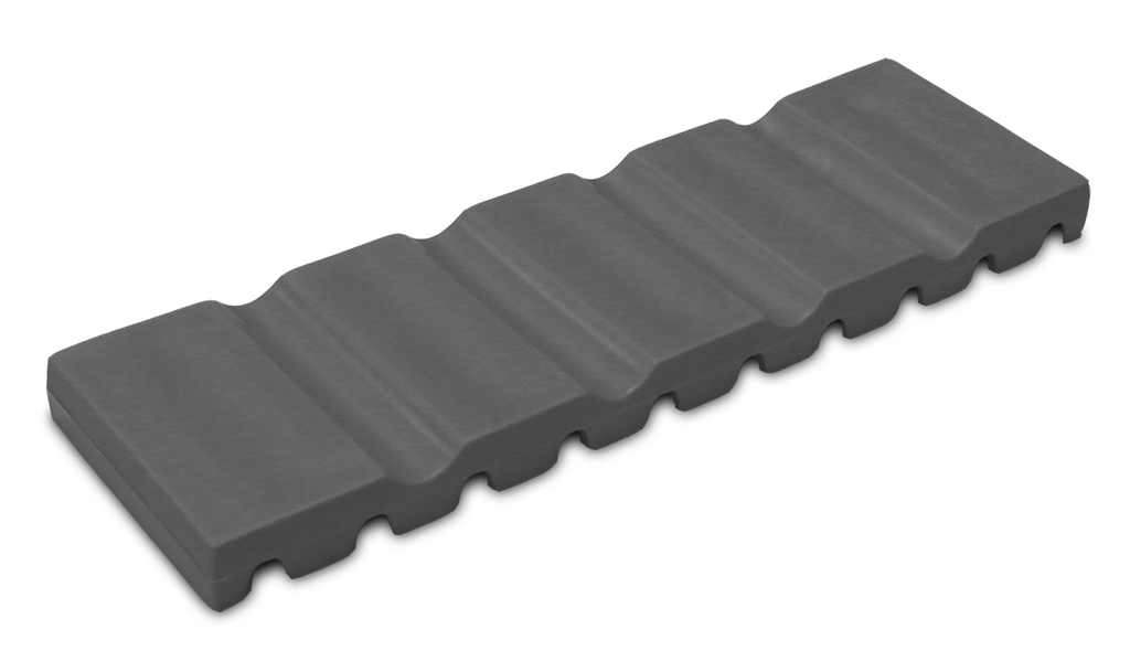 Rug for Instruments (17.2 x 5.1 x 1.0 cm) Gray - ZIRC - Delynov