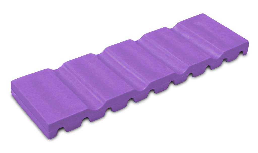 Tapis à instruments, (17,2 centimètres x 5,1 centimètres x 1,0 centimètre); néon violet - ZIRC - Delynov