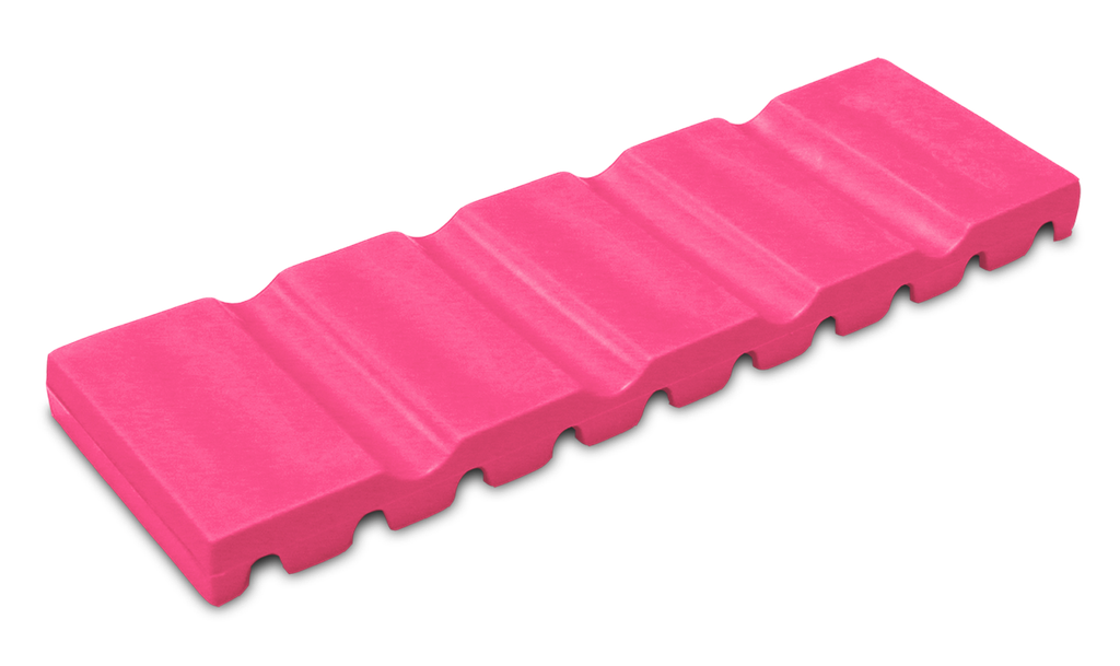 Tapis à instruments, (17,2 centimètres x 5,1 centimètres x 1,0 centimètre); néon rose - ZIRC - Delynov