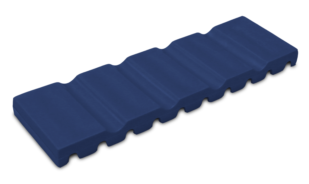 Tapis à instruments, (17,2 centimètres x 5,1 centimètres x 1,0 centimètre); bleu foncé - ZIRC - Delynov