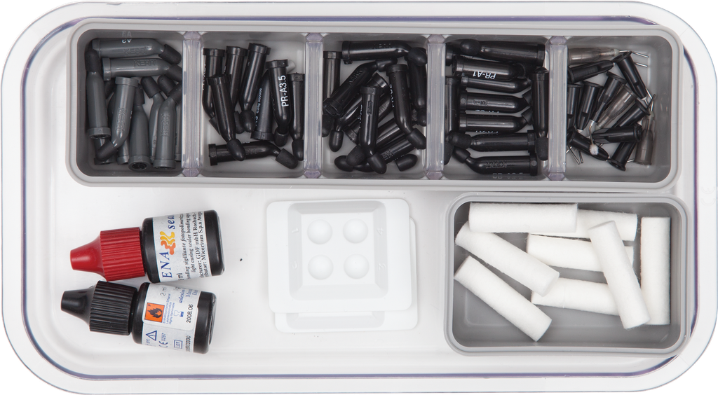 Sliding Transparent Tray for Implantology (24.8 x 13.7 x 2.7 cm) - ZIRC - Delynov