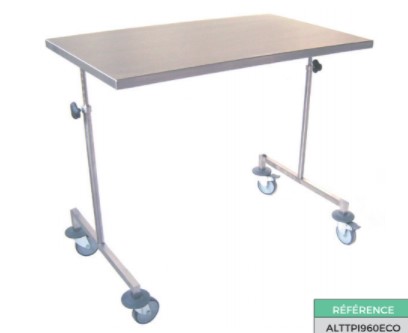 TABLE PONT MANUELLE ÉCO (Made in France) - Alter Médical (TPI1060) - Delynov