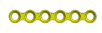 Right 0.5 mm osteosynthesis plate - Titamed (A05-90-006) - Delynov