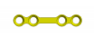 Right 0.5mm Osteosynthesis Plate - Titamed - Delynov