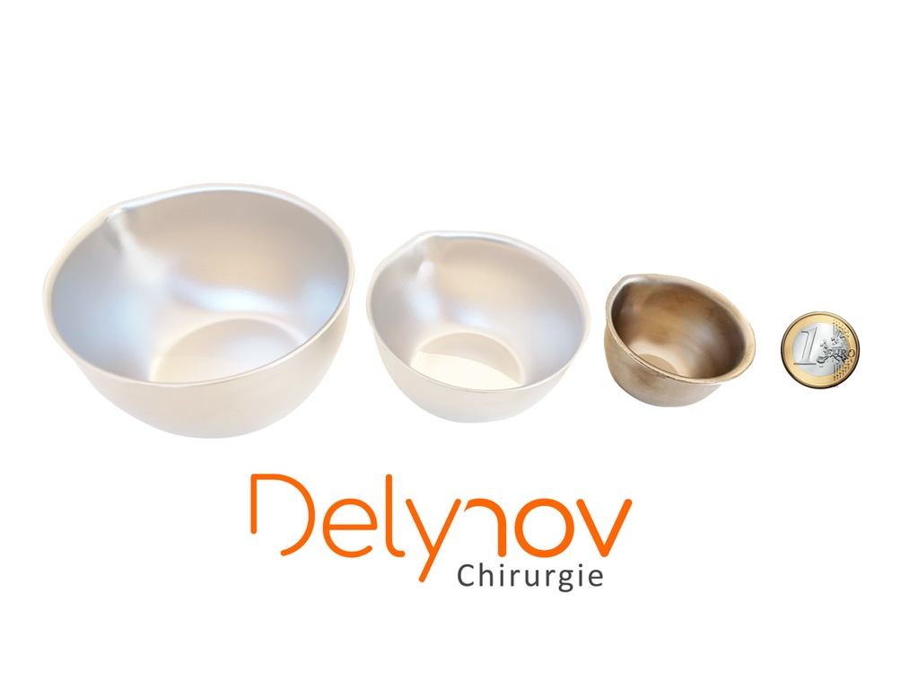 Cupules INOX différentes tailles  - Medesy - Delynov