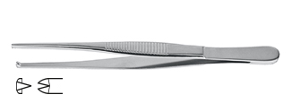 Pince à dissection à griffes 1x2 - Helmut Zepf (22.400.13) - Delynov