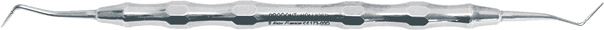 Fouloir double face strié numéro 0 design - Acteon (173.00D) - Delynov