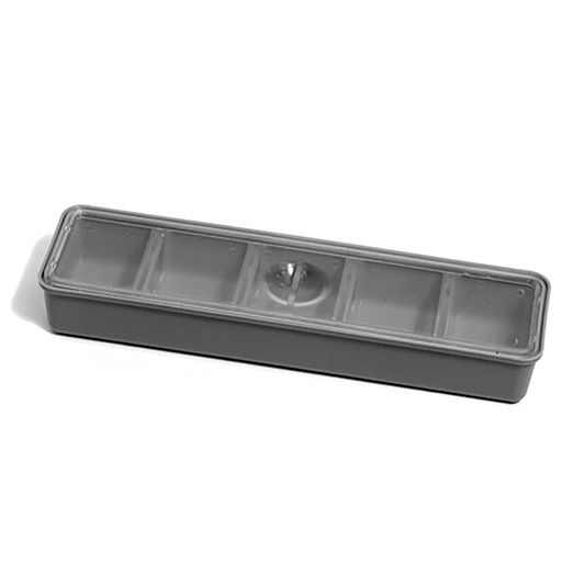 [IMS-1426] IMS Tub Boîte à couvercle -5 compartiments, pour IMS Tub bac enplastique - Hu-Friedy - Delynov