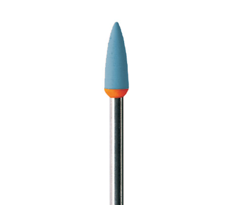 [64DCA04104040] x2 Dental CAD CAM and Zirconia Flame Medium Polishers DCA04 (handpiece) - Meisinger - (64DCA04104040) - Delynov