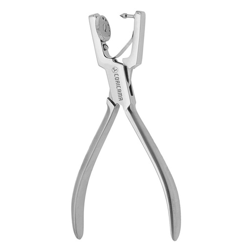 [315230] RUBBER DAM PUNCH AINSWORTH - SMOOTH HANDLE (315230) CORICAMA  - Delynov