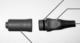 Support de canule avec pièce à main d'aspiration + raccord du tuyau - Dürr Dental (0670-100-11E) - Delynov 
