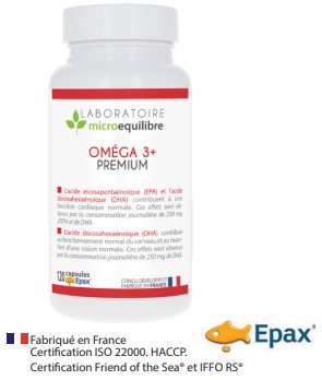[equiomega+] Product Title: Equiomega+ Omega 3 + Premium Dietary Supplement - Microequilibrium Laboratory - Delynov