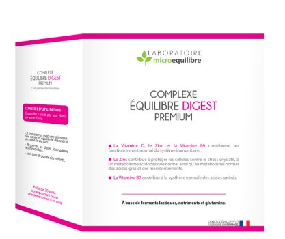 [equidigest] Complément alimentaire complexe équilibre digestif premium (equidigest) - Laboratoire Microéquilibre - Delynov