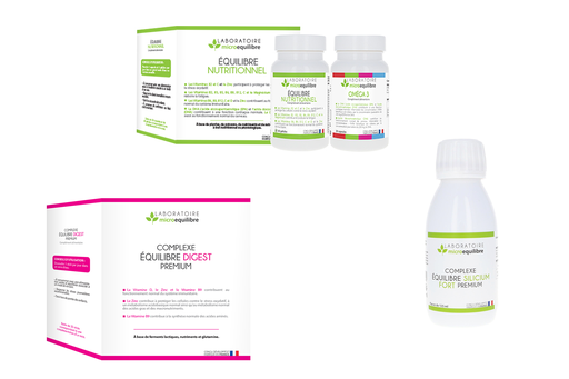 [REP+] Compléments nutritionnels Pack Réparation+ (REP+) - Laboratoire Microéquilibre - Delynov