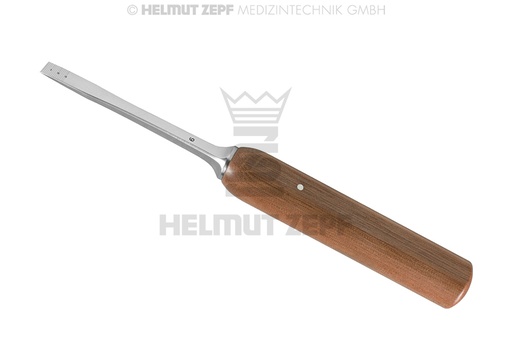 [41.550.06] MINI-LEXER CHISEL-BURIN 6 MM, 18 CM, GRADUATION IN MM (41.550.06) - Helmut ZEPF - Delynov