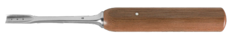 [41.552.08] MINI-LEXER GOUGE, 8mm, 18cm GRADUATION IN mm (41.552.08) - Helmut Zepf - Delynov