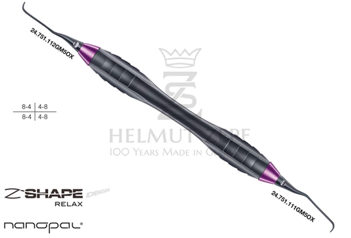 Z-SHAPE GRACEY CURETTE 11-12 - Helmut Zepf (24.224.11GM5OX) - Delynov