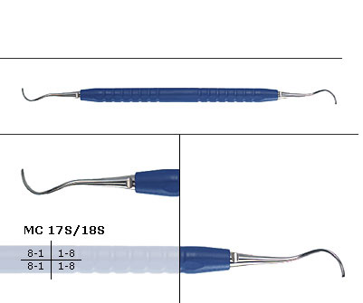 Curette universelle Color-Style - Helmut Zepf (24.534.17MC) - Delynov