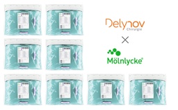New: Delynov Sterile Kits by 1 Box of 8 pieces - Mölnlycke - Delynov