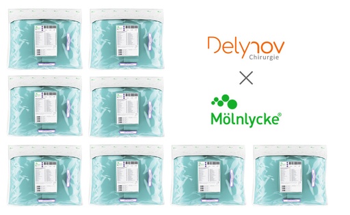 [97140317-00] Nouveau : Kits Stériles Delynov par 1 Carton de 8 pièces - Mölnlycke - Delynov