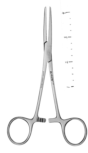 [H1] Hemostatic Forceps Kelly Number 1 14cm Straight - Hu-Friedy - Delynov