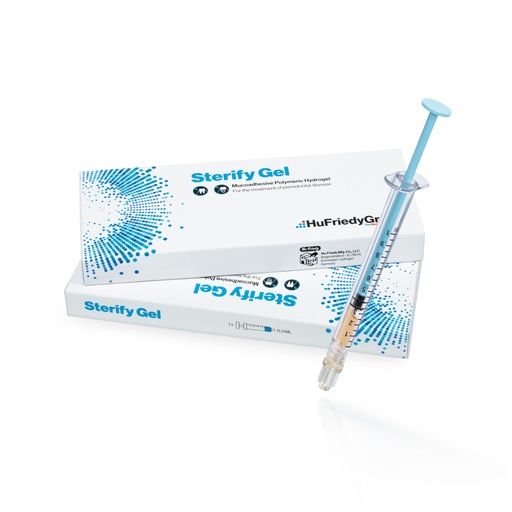 [STY-GEL0301] X5 Sterify Gel 0.3ml, 1 seringue (STY-GEL0301) - Hu-Friedy - [STY-GEL0301] - Delynov