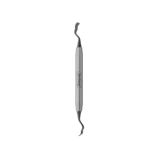[PPBUSER12X] Buser bone scraper #1/2 handle #10 4.0-5.0mm Black Line - Hu-Friedy - Delynov