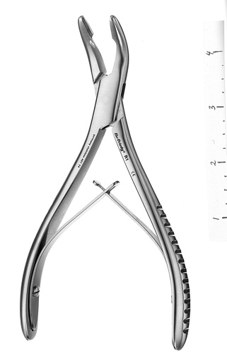 [R1] Hu-Friedy Bone Gouge Forceps #1 16.5cm