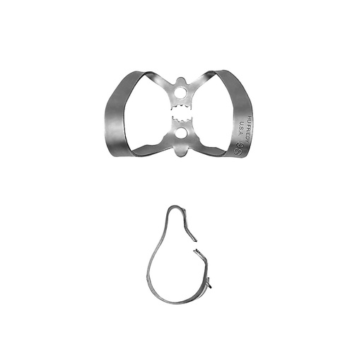 [RDCM9S] Crampon à digue #9S anterior