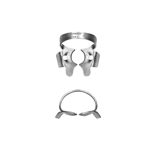 [RDCMW4] Crampon à digue #W4 petites supér. molaire