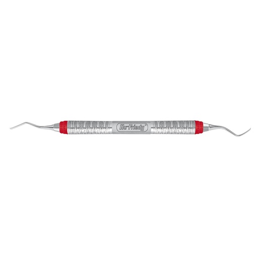 [S156/5776] Détartreur Houe #156/157 manche #7 rouge