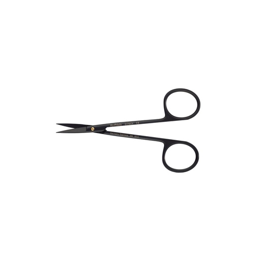 [S17SCX] Iris Scissors #17, straight / Delicate, SuperCut, Black Line