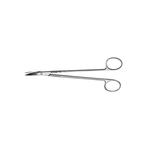 [S1L] Ciseaux Kelly #1L courbés dentés pointus 18cm (S1L) - Hu-Friedy - Delynov