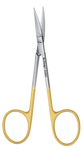 [S5083] Iris Scissors #5083 curved Perma Sharp 11.5cm