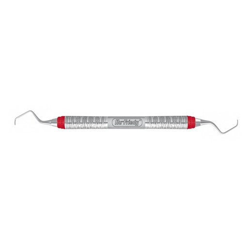 [SG9/1076] Curette Gracey #9/10 manche #7 rouge (SG9/1076) - Hu-Friedy - Delynov