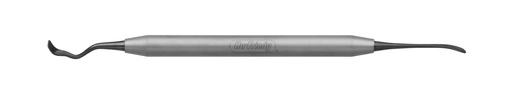 [SPAL13KX] Bone chisel/Periosteal elevator #24G/13KL smooth handle, Black Line