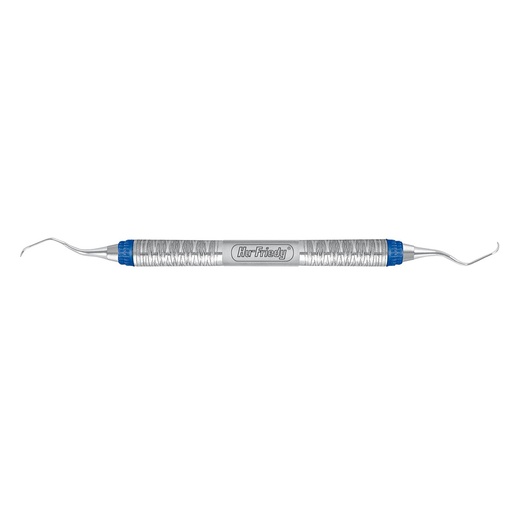[SRP13/1478] Curette Gracey #13/14 manche #7 AF distal bleu