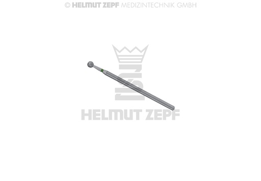 [08.906.029C] Round surgical diamond for handpiece, diameter 2.9mm - Helmut Zepf (08.906.029C) - Delynov