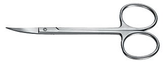 [46.051.11] Gum scissors. Curves. 11.5 cm - Helmut ZEPF