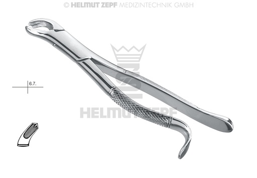 [14.018.15] Davier chirurgical forme américaine figure 18-L, Harris - Helmut Zepf (14.018.15) - Delynov