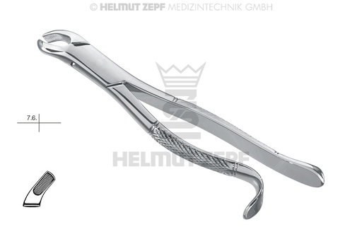 [14.018.16] Davier chirurgical Harris, forme américaine, figure 18R - Helmut Zepf (14.018.16) - Delynov