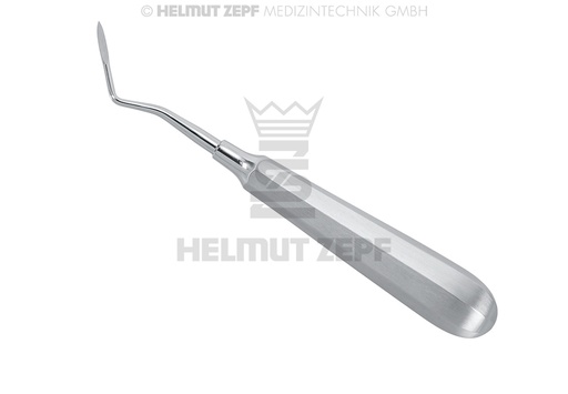 [17.051.02K] Heidbrink bone fragment decorticator, curved, figure 2 - Helmut Zepf (17.051.02K) - Delynov