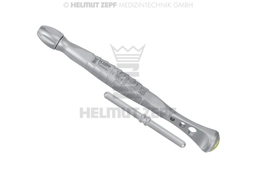 [17.700.01] Manche de chirurgie pour embouts interchangeables, modèle Twister - Helmut Zepf (17.700.01) - Delynov