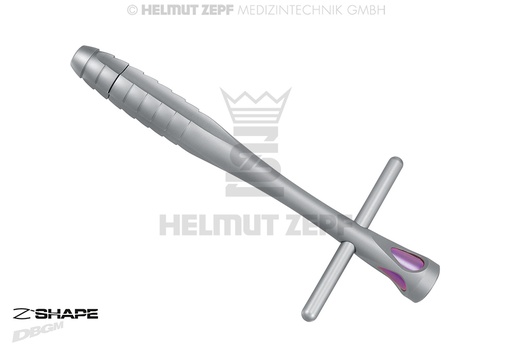 [17.710.00] Manche universel en forme de Z avec support pour instruments chirurgicaux - Helmut Zepf (17.710.00) - Delynov