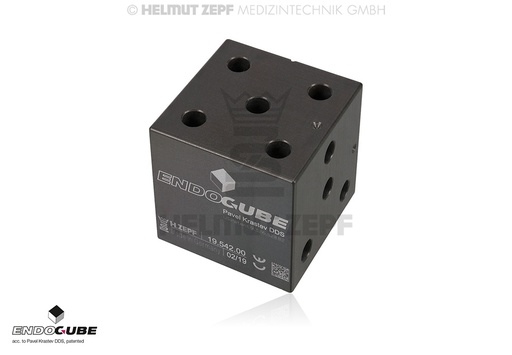 [19.542.00] Endodontic Cone Organizer 43 x 43 x 43 mm - Helmut Zepf (19.542.00) - Delynov