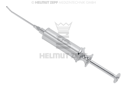 [19.770.00] Surgical rinsing syringe with Luer-Lock and water cannula - Helmut Zepf (19.770.00) - Delynov