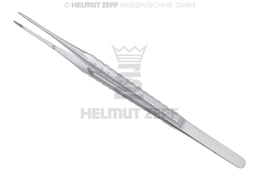 [22.815.17S] Cooley Micro Surgical Forceps, Slim Line, Straight, 18 cm, Stainless, Zepf-Line - Helmut Zepf (22.815.17S) - Delynov